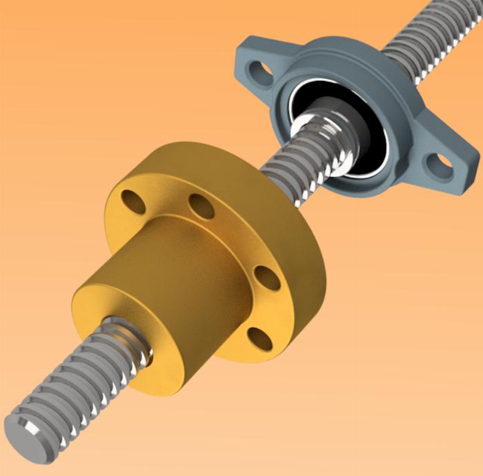 Trapezoidal Threaded Spindle & Accessories