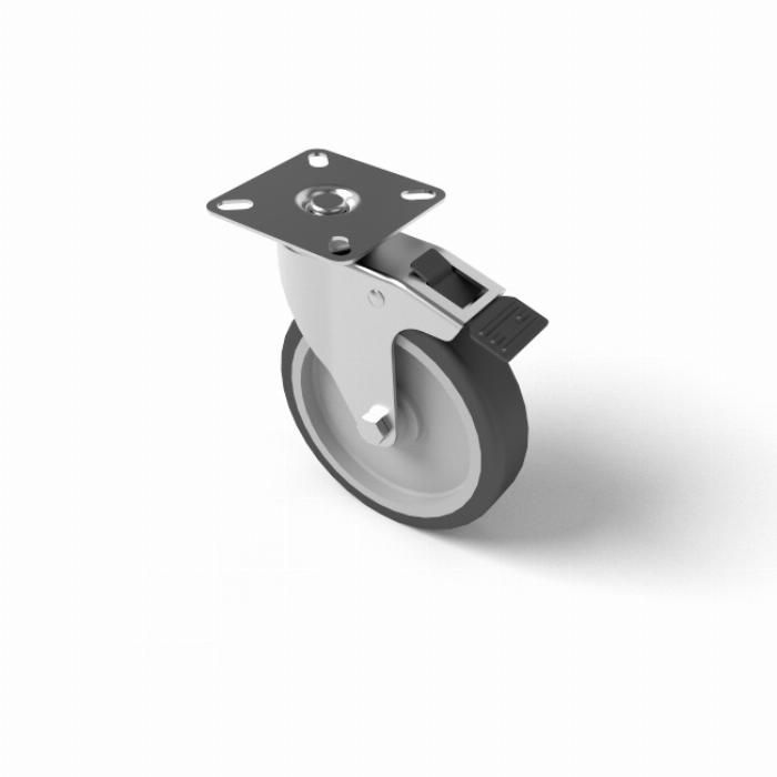 Rollers 125 plate fitting with brake