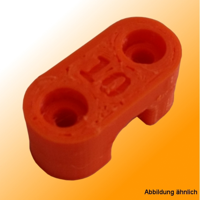 Ashouder 3D Printed voor as 10mm - 3DP