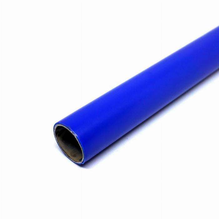 Circular tube steel Dia. 28x1mm blue,1980mm