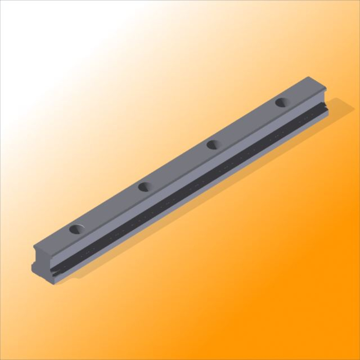 Lineaire Geleiderail Miniatuur MGN 12HA&CA L=999mm - RVS