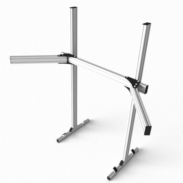 SimRacing monitorstandaard configurator
