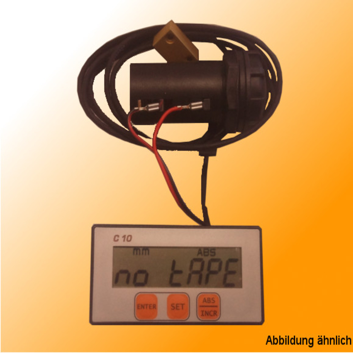 Écran LCD mesure C10 avec le fonctionnement de la batterie