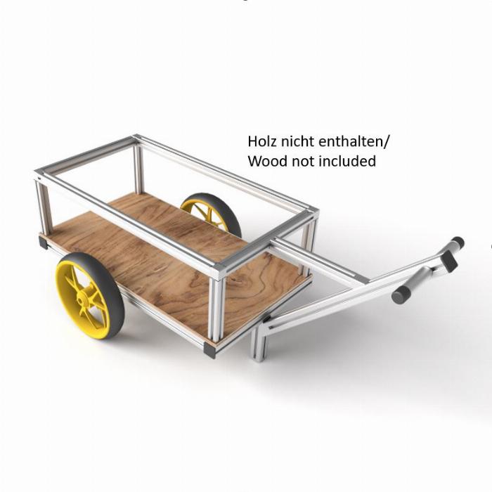 Trekwagen met vaste as